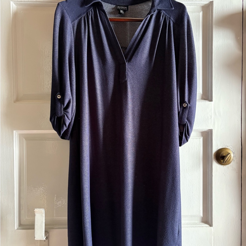Enfocus Studio Navy dress